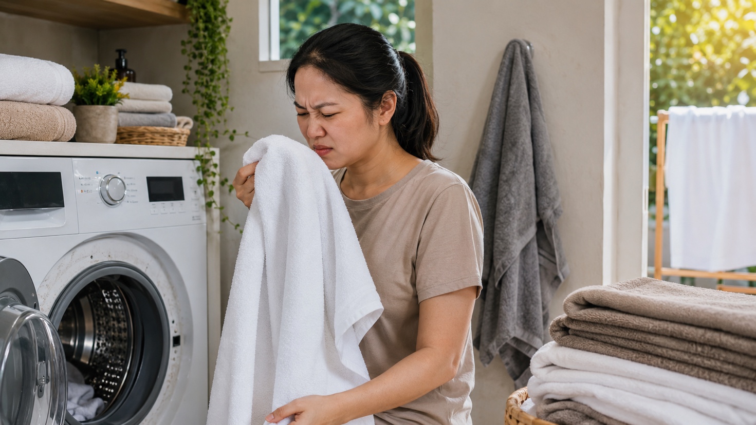 Handuk Dicuci Tiap Minggu Tapi Tetap Bau? Ini Biang Keroknya — dan Cara Mengatasinya Sekarang Juga!