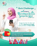 SYARAT DAN KETENTUAN QUIZ CHALLENGE  JAZ1 SERBAGUNA BERSIHKAN SEMUA SAMPAI KEHATI